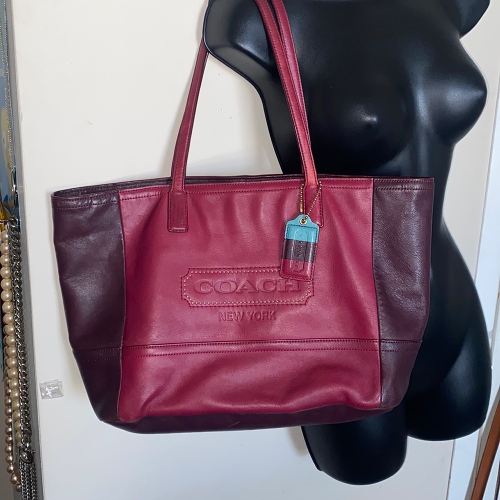Vintage Authentic Coach Tote